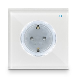 Smart outlet Schuko wit